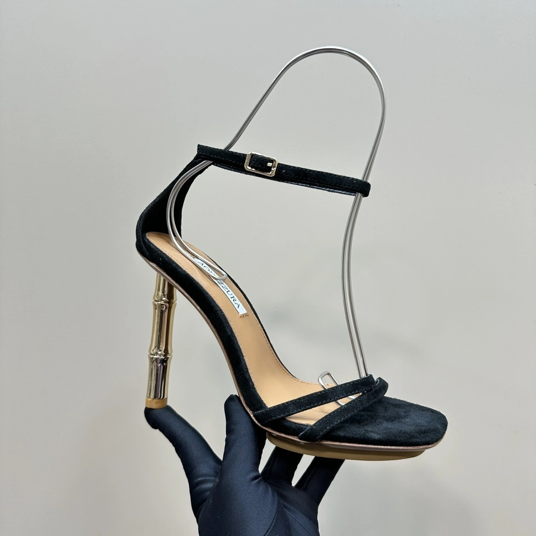 COCO-- 1QU1ZZUR1 WDNHIGS0-SUE-000 Heel height：10.5CM cowhide sheepskin item:D-X150L2567